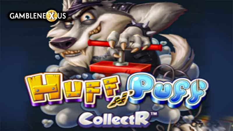 Huff N’ Puff CollectR Slot Logo