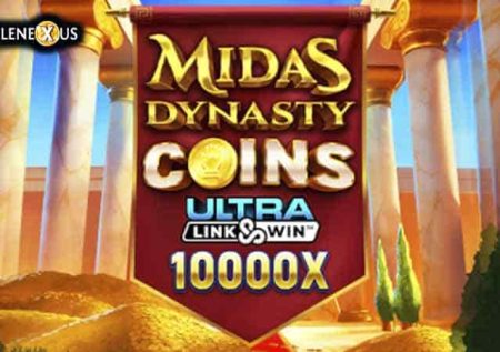 Midas Dynasty Coins Ultra Link&Win Slot Logo
