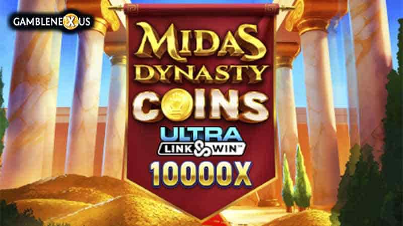 Midas Dynasty Coins Ultra Link&Win Slot Logo