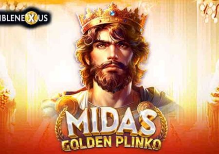 Midas Golden Plinko Slot Logo