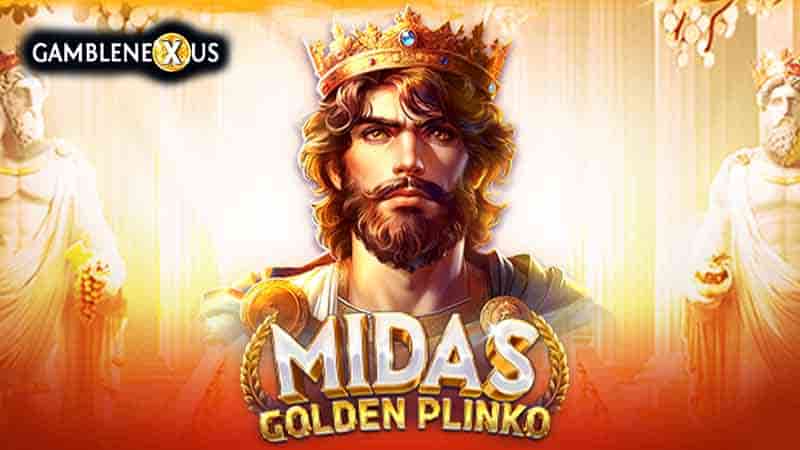 Midas Golden Plinko Slot Logo