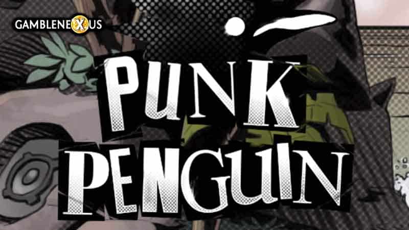 Punk Penguin Slot Logo