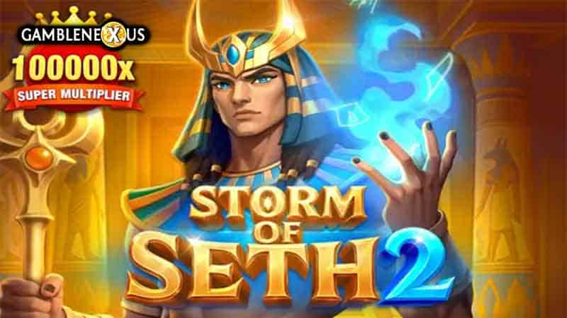 Storm of Seth 2 Slot Logo