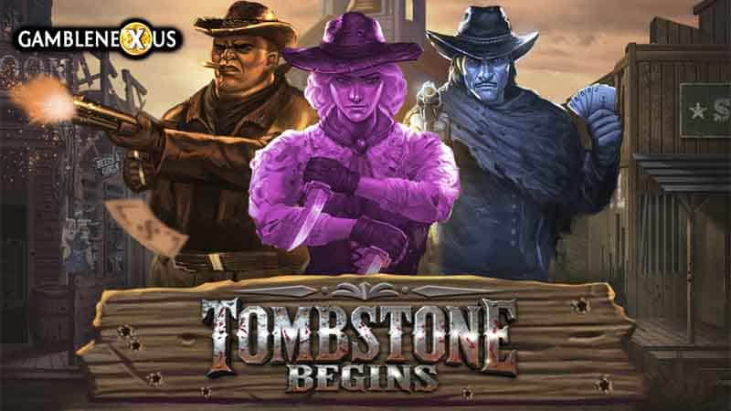 Tombstone Begins Slot Logo