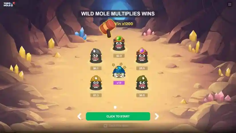 How to play Topo Mole?