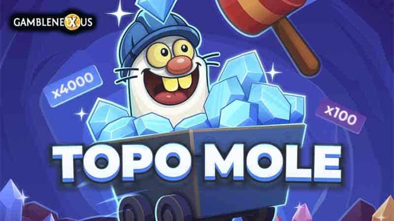 Topo Mole Slot Logo