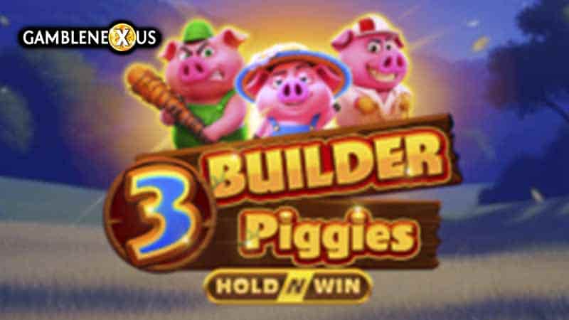 3 Builder Piggies Slot Logo