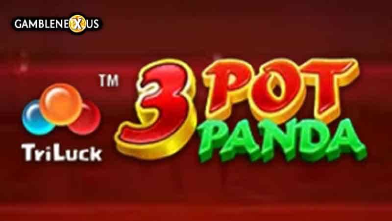 3 Pot Panda Slot Logo