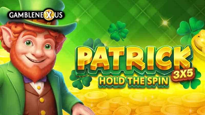 3×5 Patrick: Hold the Spin Slot Logo