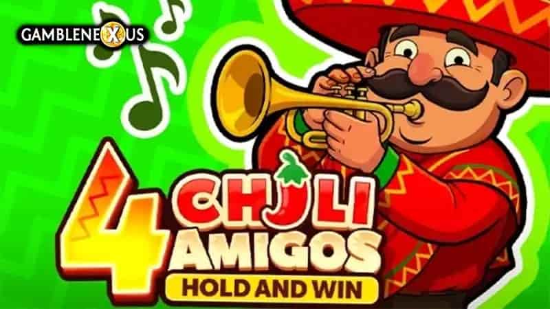 4 Chili Amigos Slot Logo
