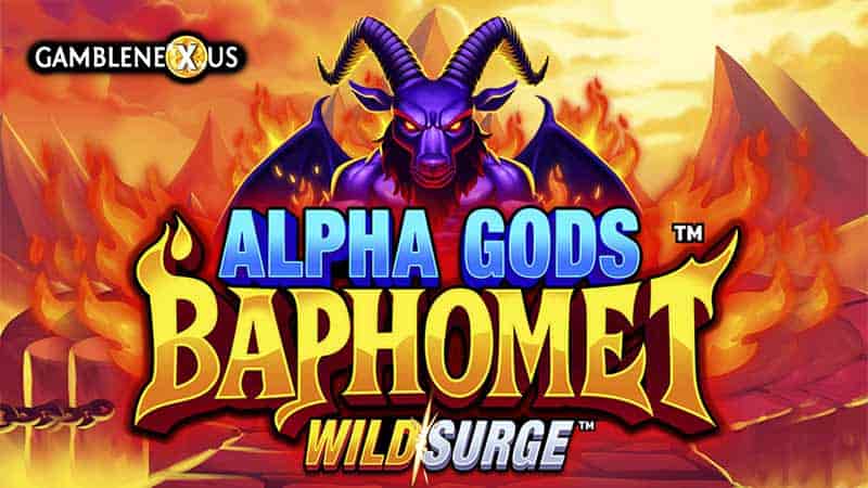 Alpha Gods Baphomet Slot Logo
