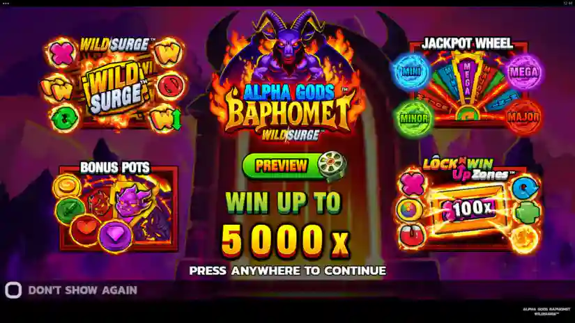 Alpha Gods Baphomet Game Rules