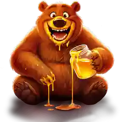bear crazy slot character