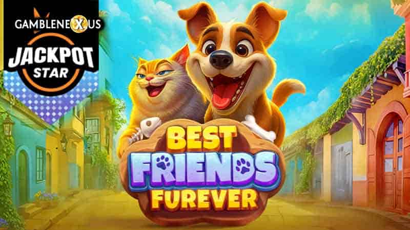 Best Friends Furever – Jackpot Star Slot Logo