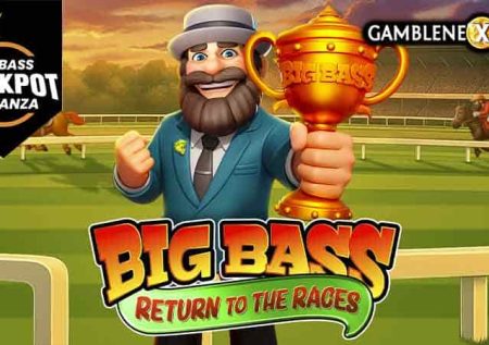 Big Bass Return to the Races – Big Bass Jackpot Bonanza Slot Logo