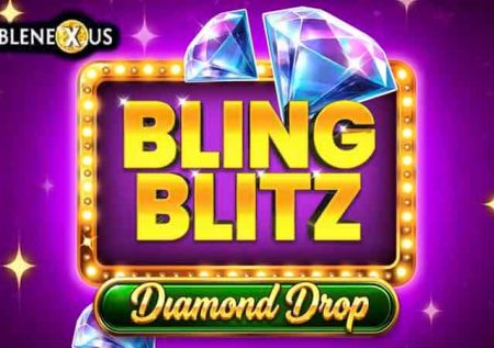 Bling Blitz Diamond Drop Slot Logo