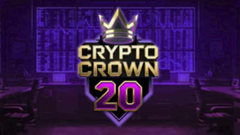 Crypto Crown 20 Slot Logo