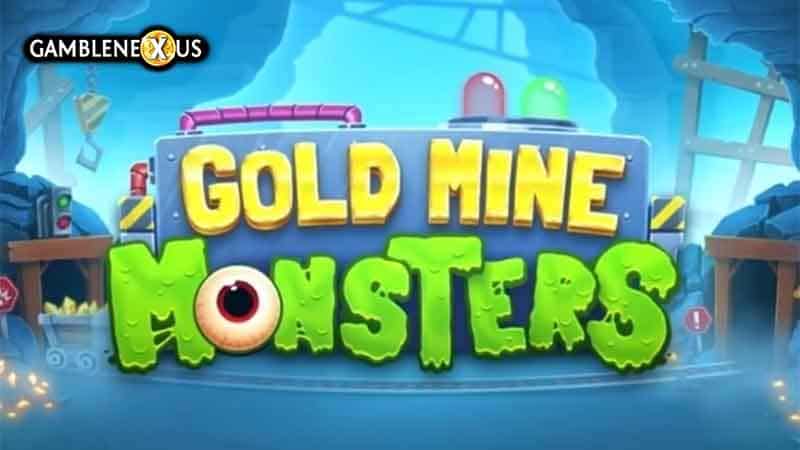 Gold Mine Monsters Slot Logo