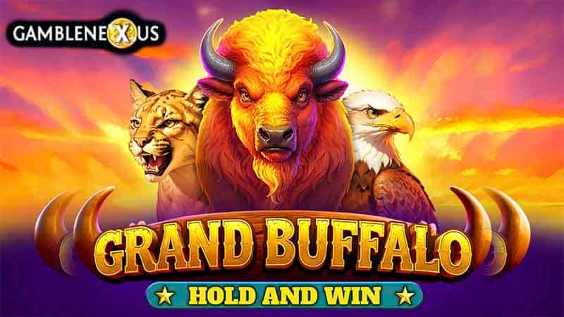 Grand Buffalo Hold & Win Slot Logo