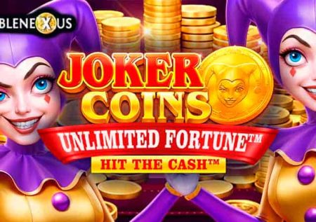 Joker Coins Unlimited Fortune Slot Logo