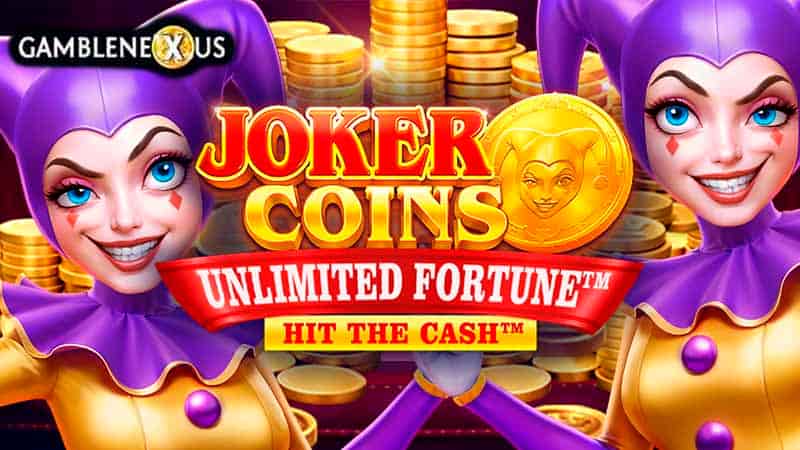 Joker Coins Unlimited Fortune Slot Logo