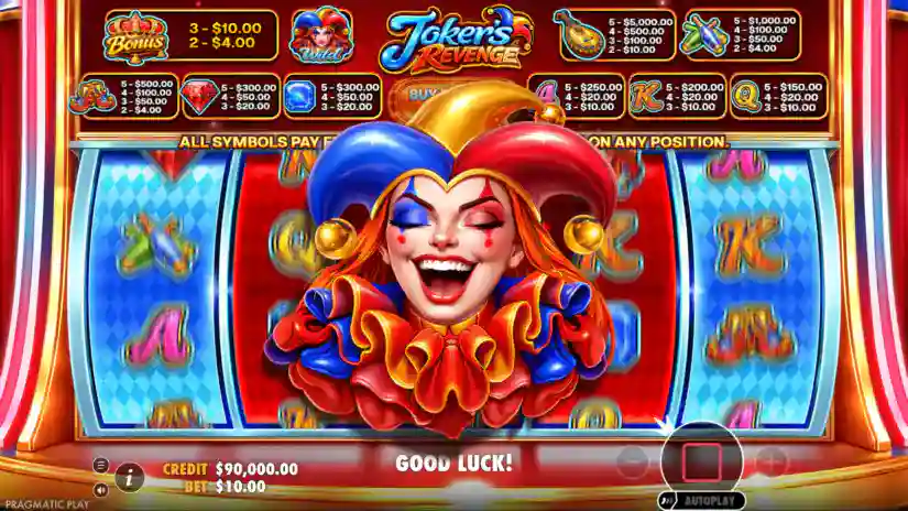 max win in joker’s revenge