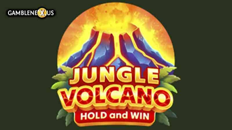 Jungle Volcano Slot Logo
