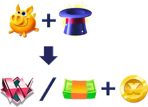 Magic Pig and Magic Hat