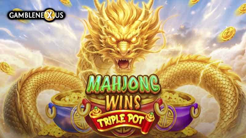 Mahjong Wins Triple Pot Slot Logo