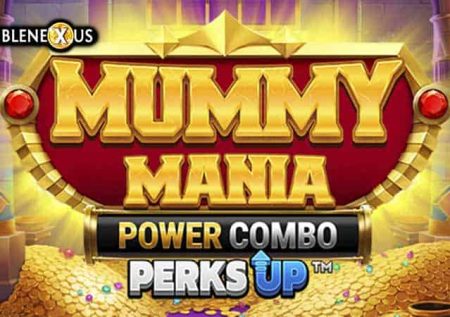 Mummy Mania Perks Up Power Combo Slot Logo