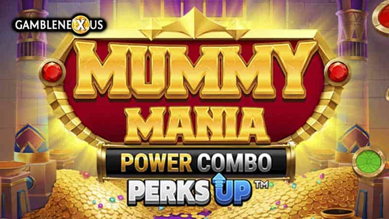 Mummy Mania Perks Up Power Combo Slot Logo