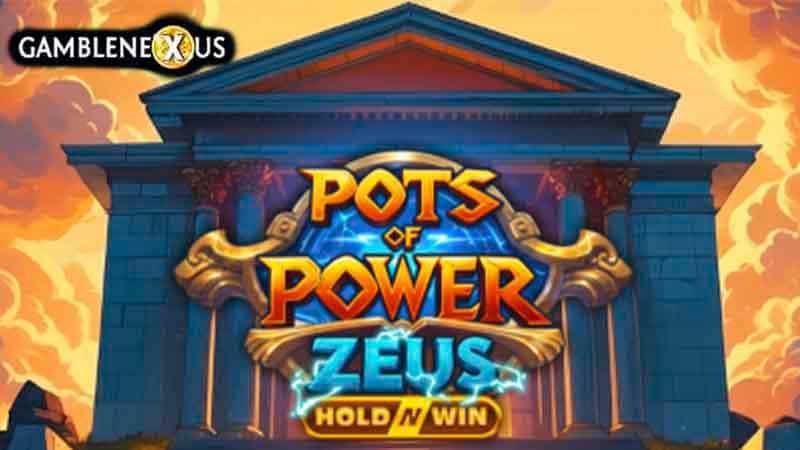 Pots of Power: Zeus Slot Logo