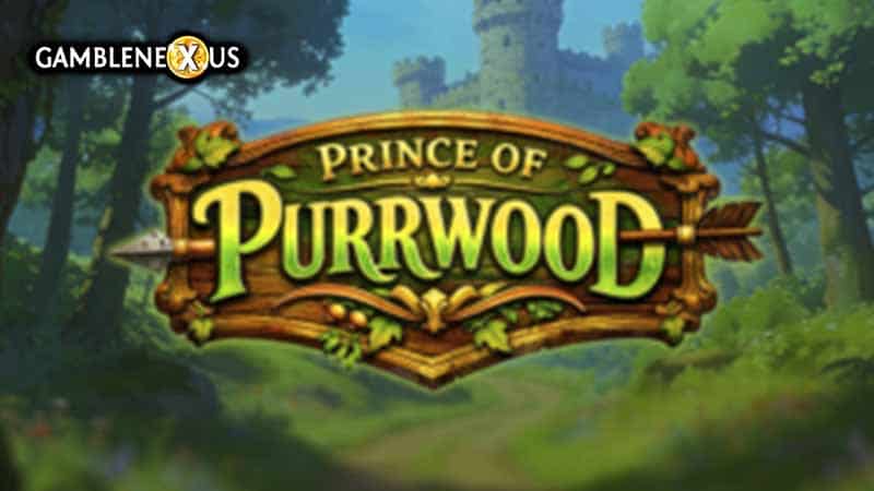 Prince of Purrwood Slot Logo