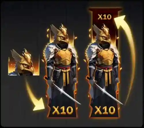 Progressive Expanding Wild Multipliers