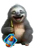 sloth token blue