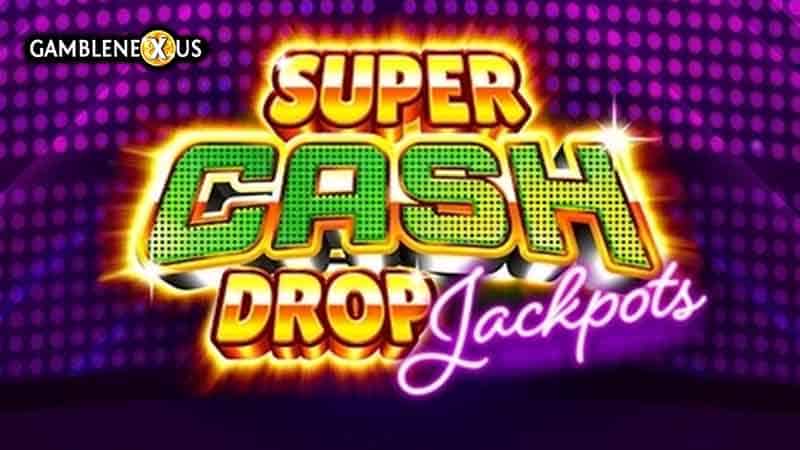 Super Cash Drop Jackpots Slot Logo