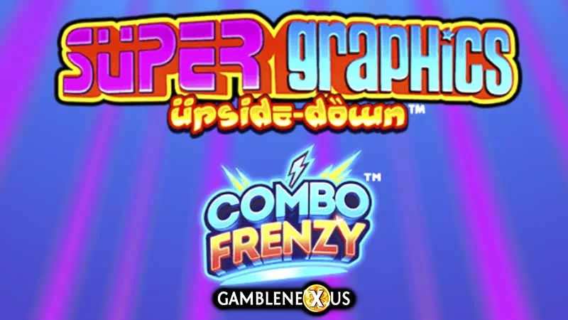 Super Graphics Upside Down Slot Logo