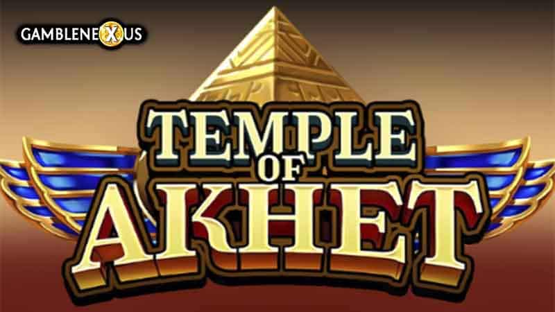 Temple of Akhet Slot Logo