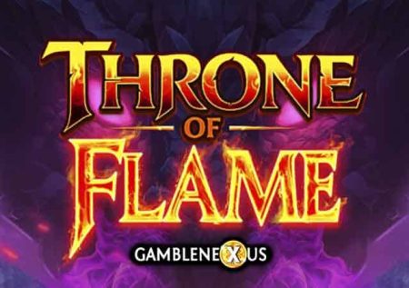 Throne of Flame Slot Logo