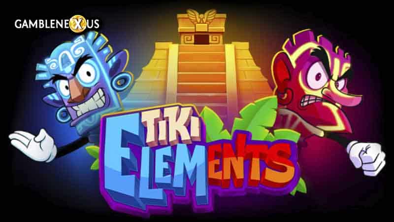 Tiki Elements Slot Logo