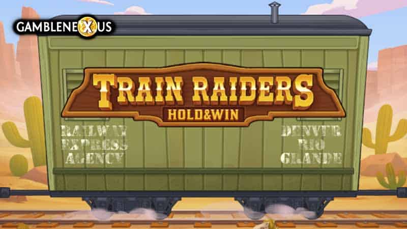 Train Raiders: Hold & Win Slot Logo