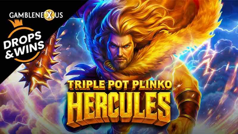 Triple Pot Plinko – Hercules Slot Logo