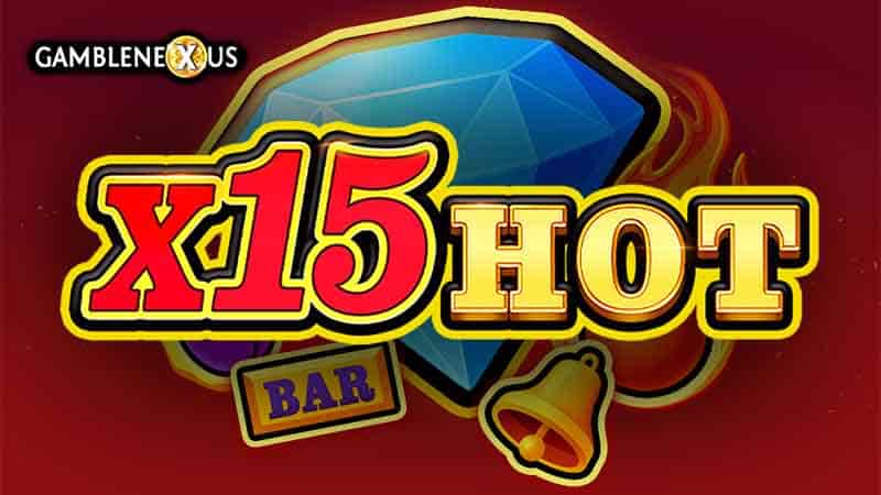X15 HOT Slot Logo