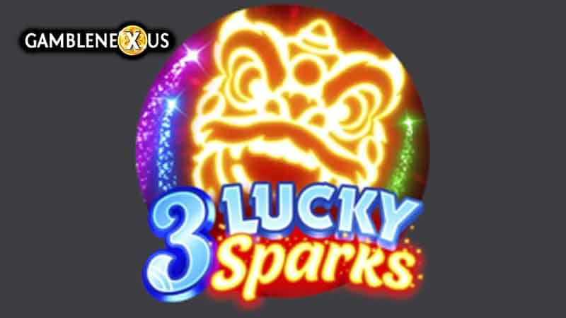 3 Lucky Sparks Slot Logo