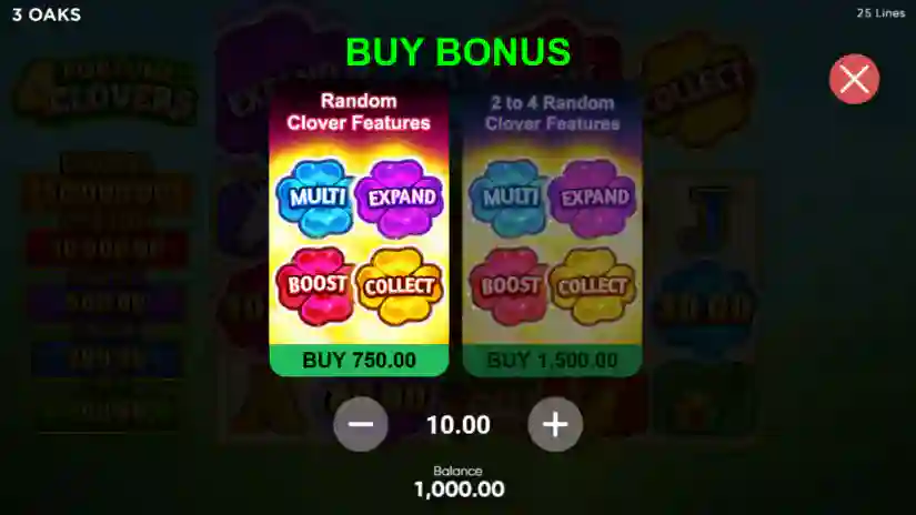 Buy Bonus