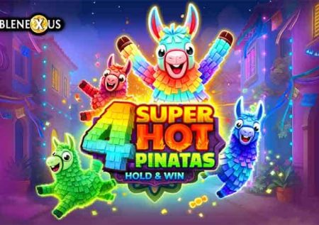 4 Super Hot Pinatas: Hold&Win Slot Logo