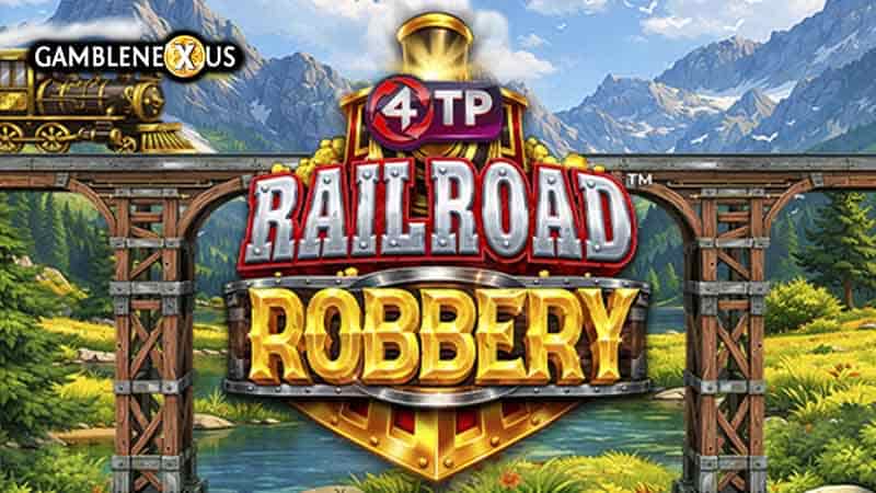 4TP Railroad Robbery Slot Logo