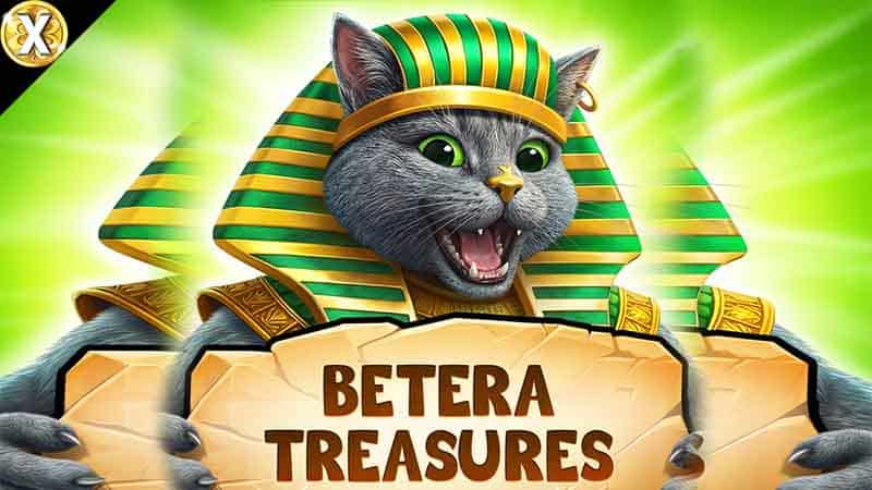 Betera Treasures Slot Logo