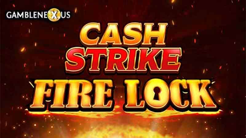 Cash Strike Fire Lock Slot Logo