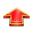 red arrow up